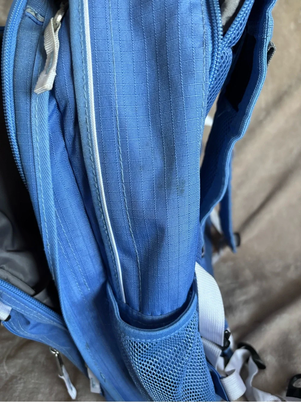 High Sierra Periwinkle Blue Backpack Many Compartments School Ready Big